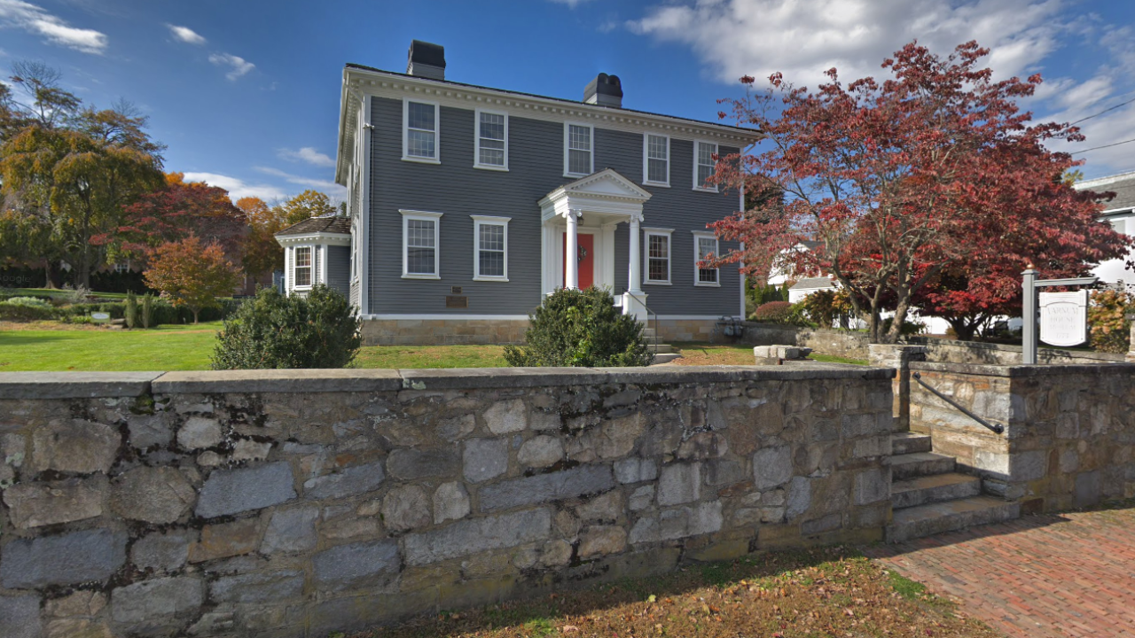 Outside view of Varnum House Museum East Greenwich, RI